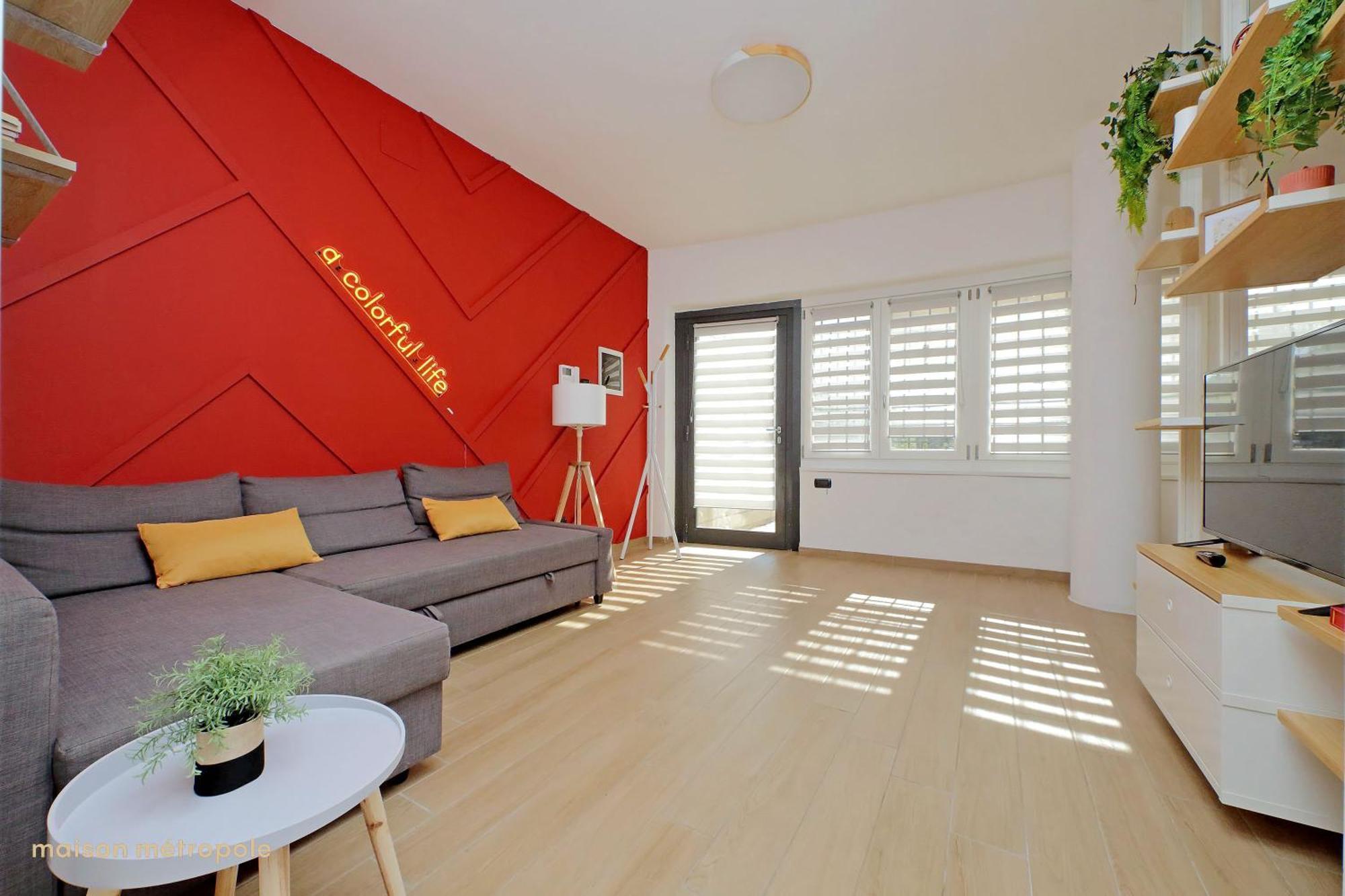 Color House, Roof Garden & Parking Appartamento Roma
